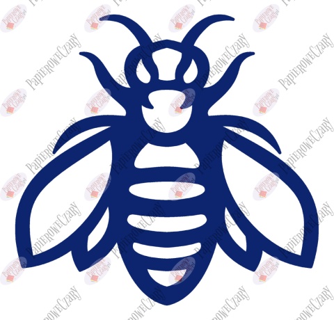 Pszczoła 7 Dekoracje z papieru