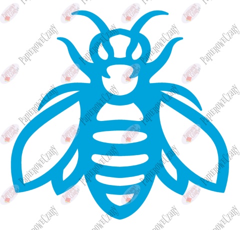 Pszczoła 7 Dekoracje z papieru