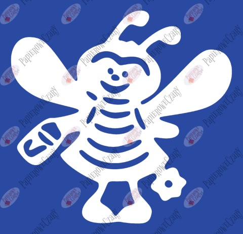 Pszczoła 2 Dekoracje z papieru