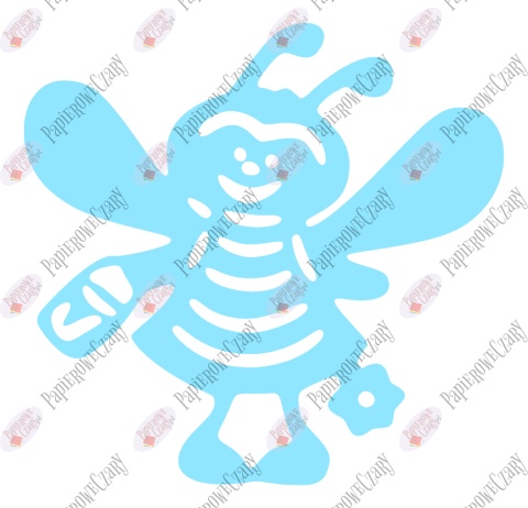 Pszczoła 2 Dekoracje z papieru