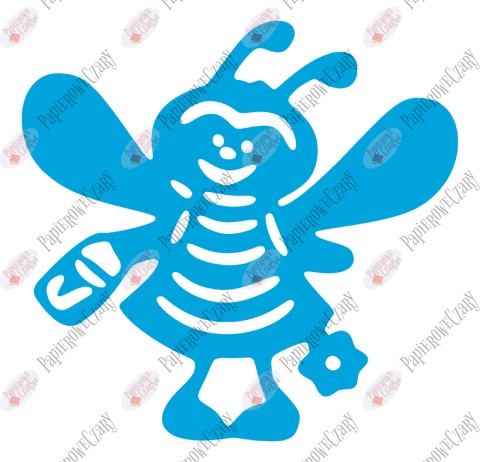 Pszczoła 2 Dekoracje z papieru