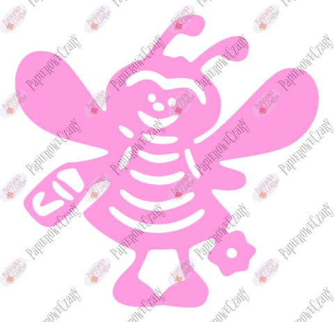 Pszczoła 2 Dekoracje z papieru