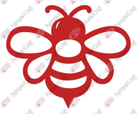 Pszczoła 10 Dekoracje z papieru
