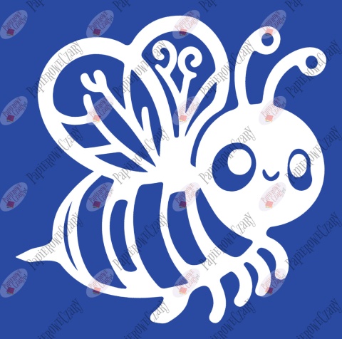 Pszczoła 9 Dekoracje z papieru