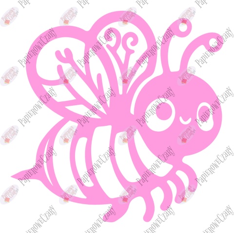 Pszczoła 9 Dekoracje z papieru