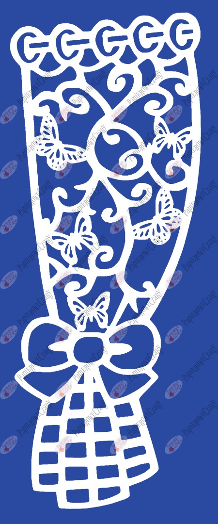 Zasłonka wiosenna 2 Dekoracje z papieru