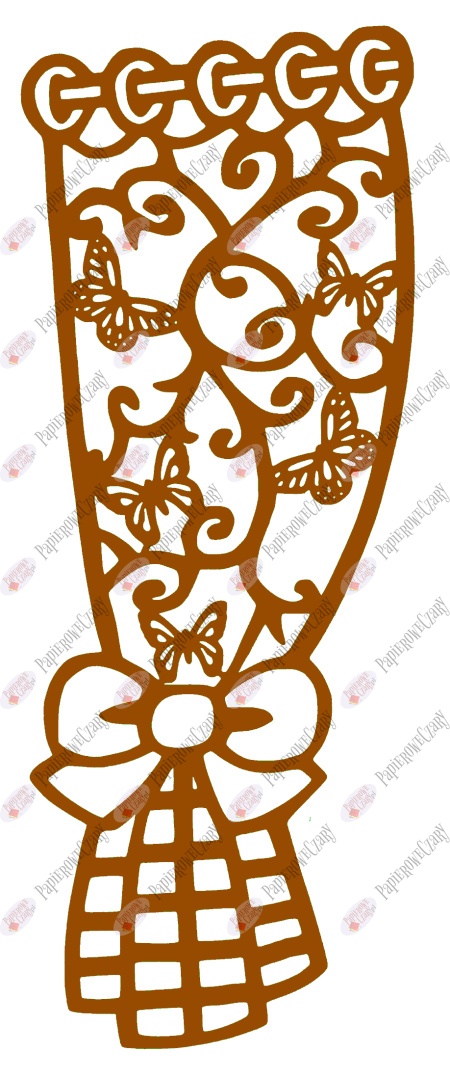 Zasłonka wiosenna 2 Dekoracje z papieru