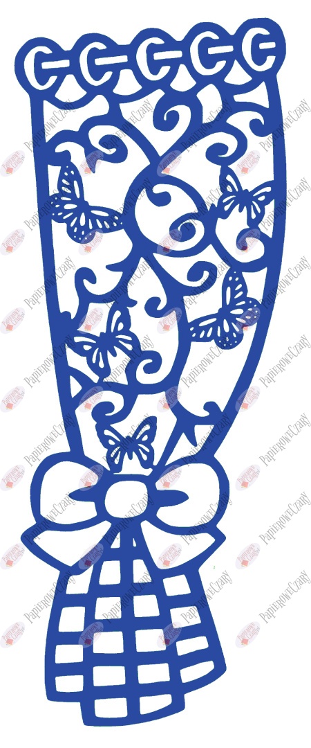 Zasłonka wiosenna 2 Dekoracje z papieru