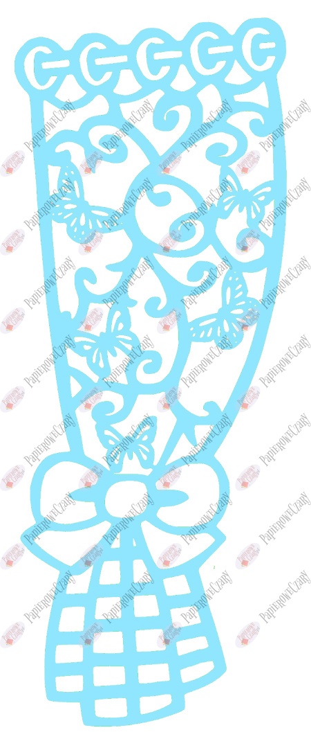 Zasłonka wiosenna 2 Dekoracje z papieru