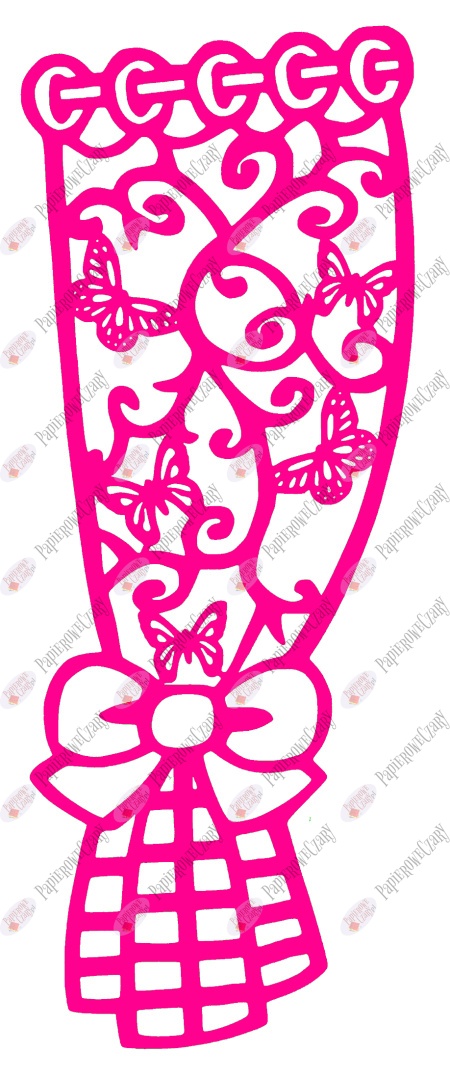 Zasłonka wiosenna 2 Dekoracje z papieru