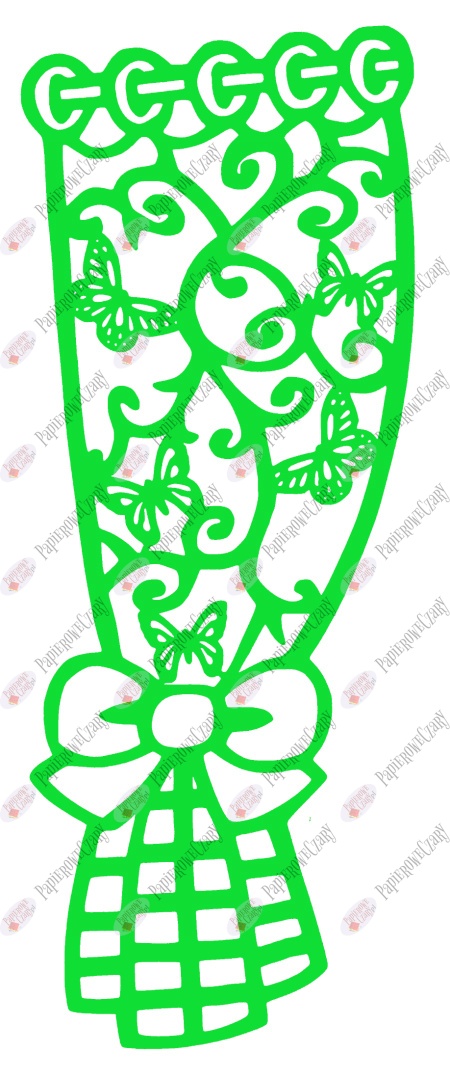 Zasłonka wiosenna 2 Dekoracje z papieru