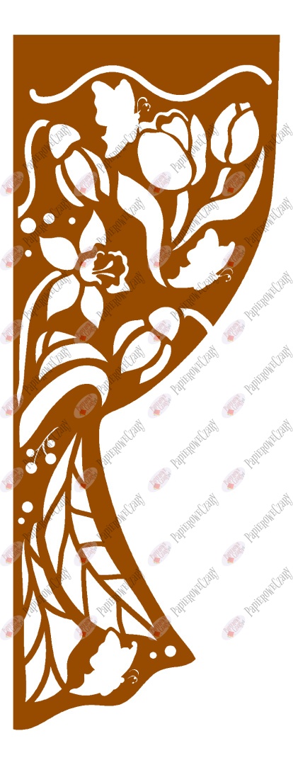 Zasłonka wiosenna 4 Dekoracje z papieru