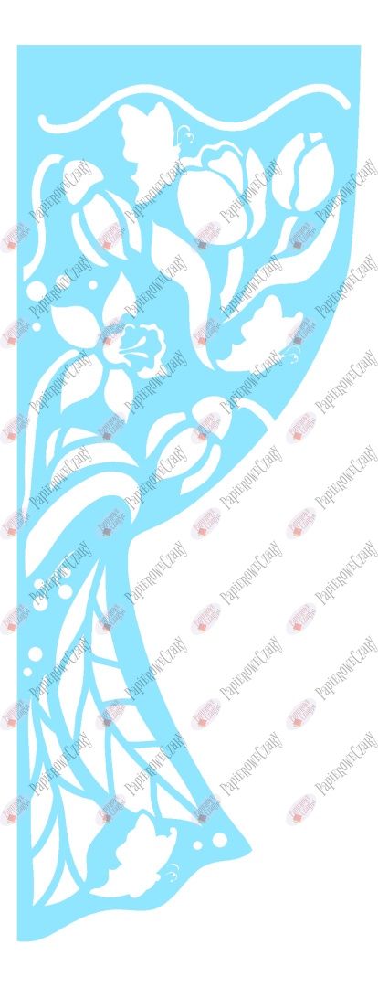 Zasłonka wiosenna 4 Dekoracje z papieru