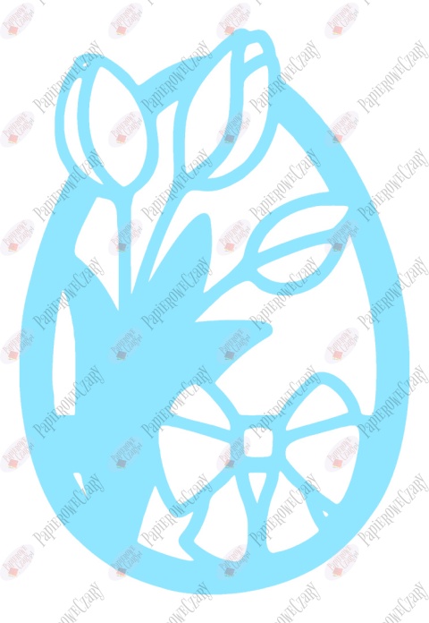 Jajko 2 Pisanka Dekoracje z papieru