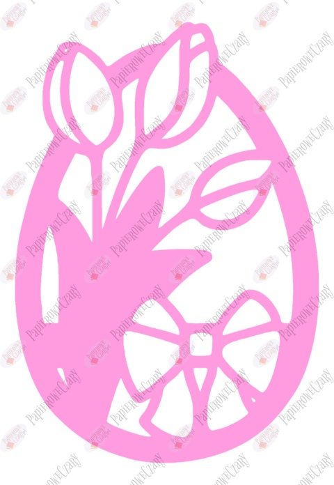 Jajko 2 Pisanka Dekoracje z papieru