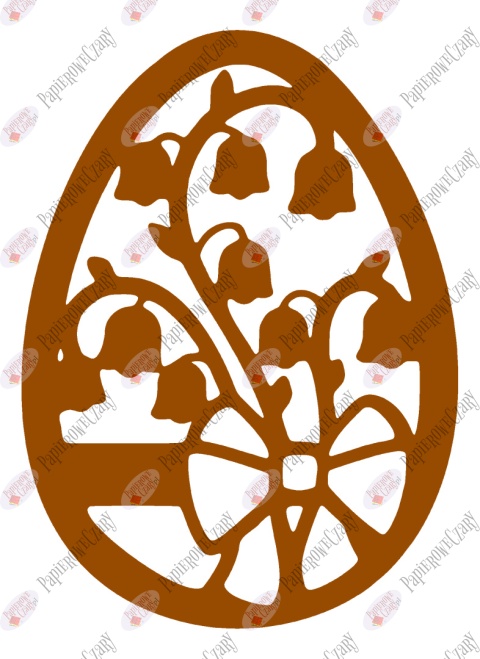 Jajko 4 Pisanka Dekoracje z papieru