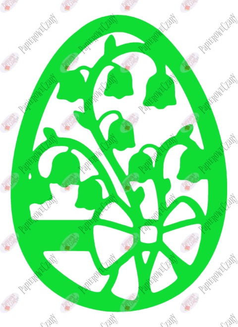 Jajko 4 Pisanka Dekoracje z papieru