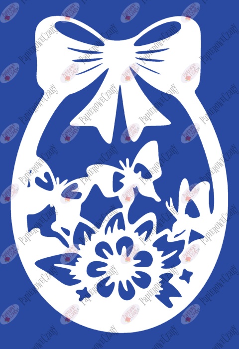 Jajko 11 Pisanka Dekoracje z papieru