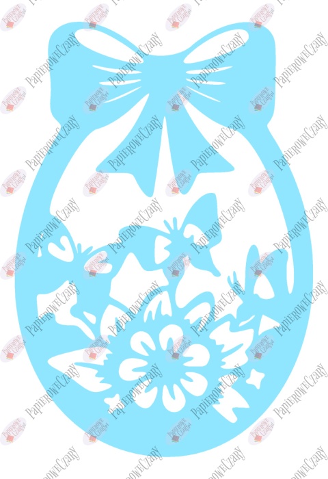 Jajko 11 Pisanka Dekoracje z papieru