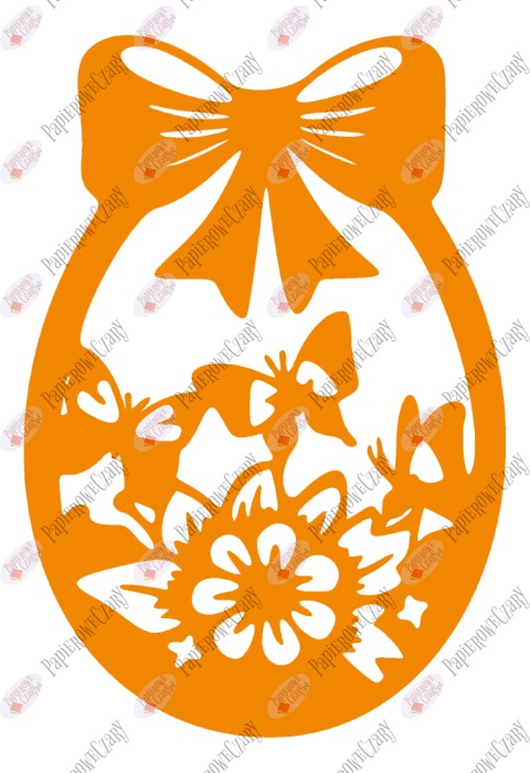 Jajko 11 Pisanka Dekoracje z papieru