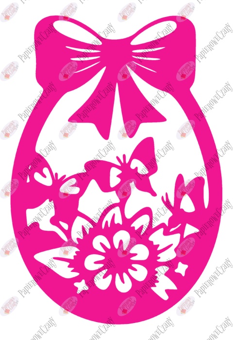 Jajko 11 Pisanka Dekoracje z papieru