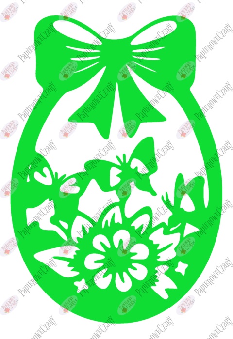 Jajko 11 Pisanka Dekoracje z papieru