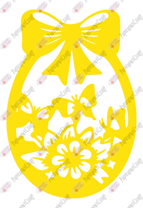 Jajko 11 Pisanka Dekoracje z papieru