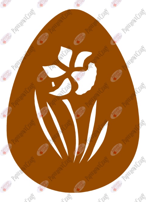 Jajko 13 Pisanka Dekoracje z papieru