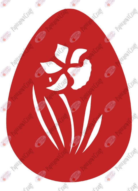 Jajko 13 Pisanka Dekoracje z papieru