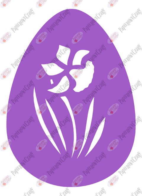 Jajko 13 Pisanka Dekoracje z papieru