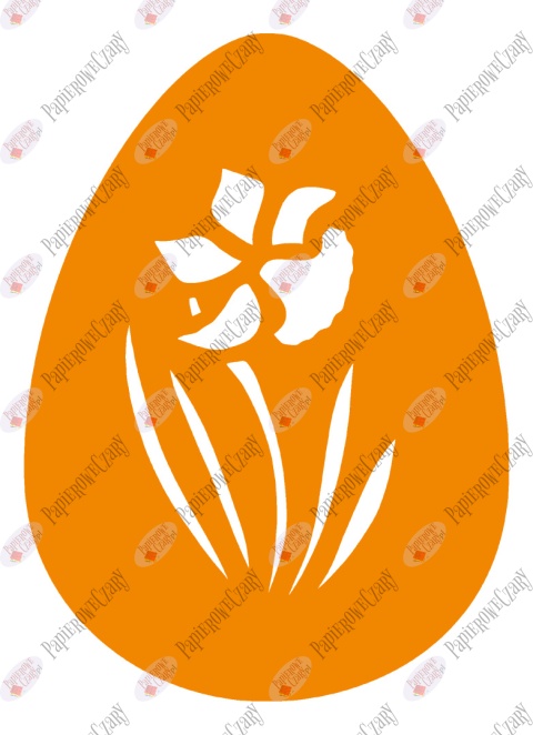 Jajko 13 Pisanka Dekoracje z papieru