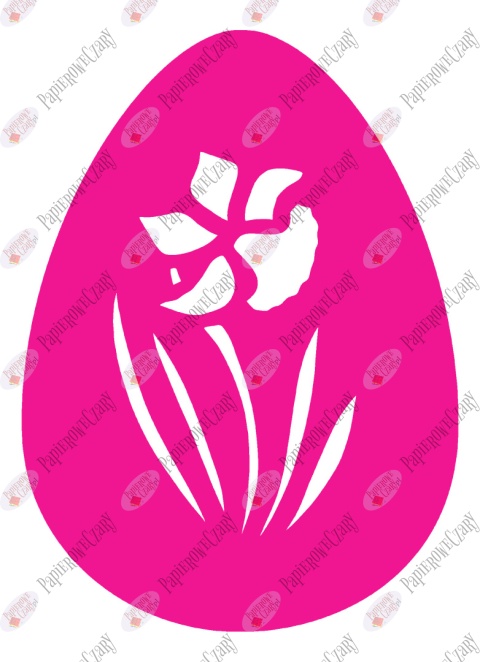 Jajko 13 Pisanka Dekoracje z papieru