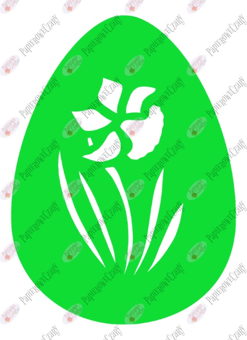 Jajko 13 Pisanka Dekoracje z papieru