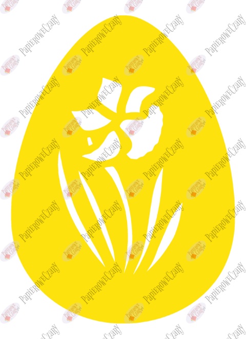 Jajko 13 Pisanka Dekoracje z papieru