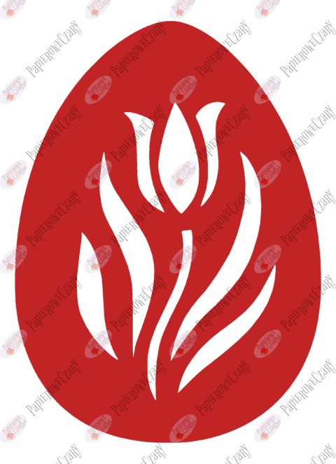 Jajko 14 Pisanka Dekoracje z papieru