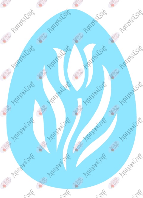 Jajko 14 Pisanka Dekoracje z papieru