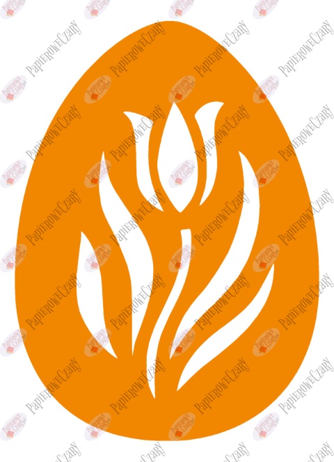 Jajko 14 Pisanka Dekoracje z papieru