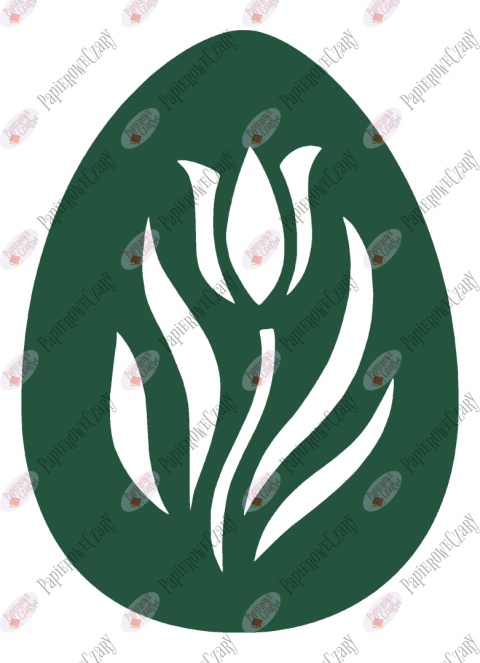 Jajko 14 Pisanka Dekoracje z papieru