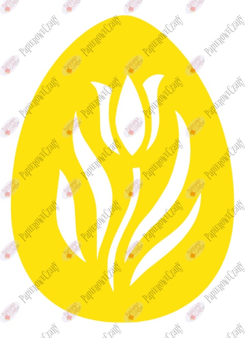 Jajko 14 Pisanka Dekoracje z papieru