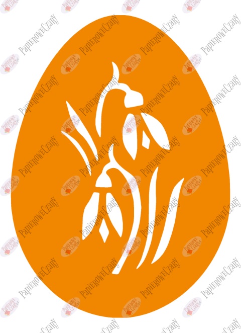 Jajko 15 Pisanka Dekoracje z papieru