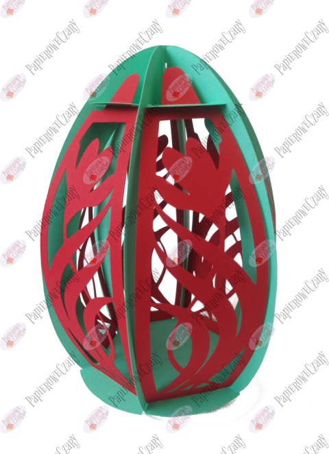 Jajko 101 3D Pisanka Dekoracje z papieru