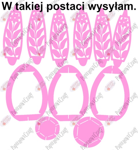 Jajko 101 3D Pisanka Dekoracje z papieru