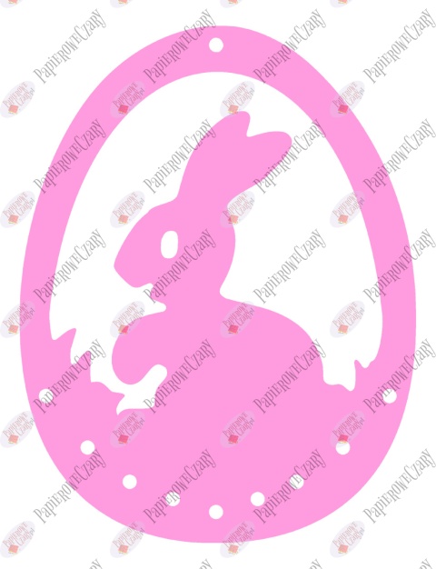 Jajko 5 Pisanka Dekoracje z papieru