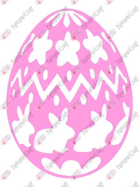 Jajko 6 Pisanka Dekoracje z papieru