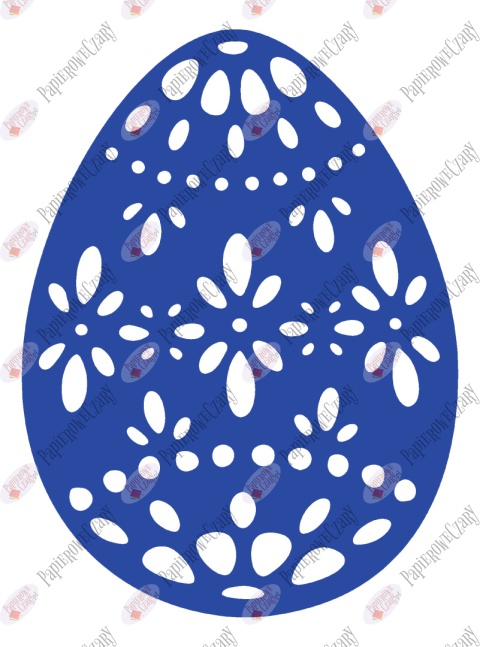 Jajko 7 Pisanka Dekoracje z papieru