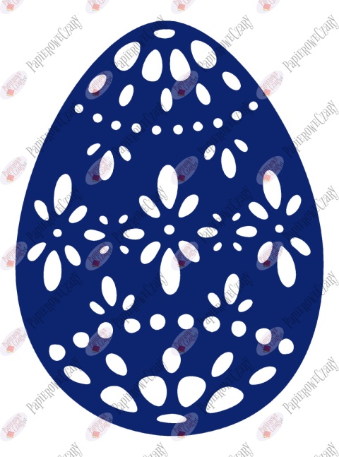 Jajko 7 Pisanka Dekoracje z papieru