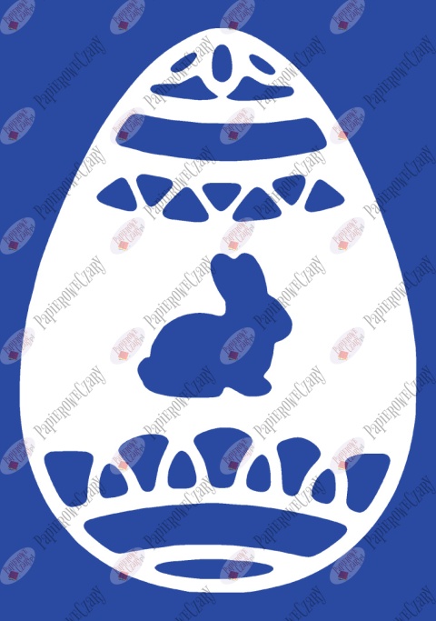 Jajko 8 Pisanka Dekoracje z papieru