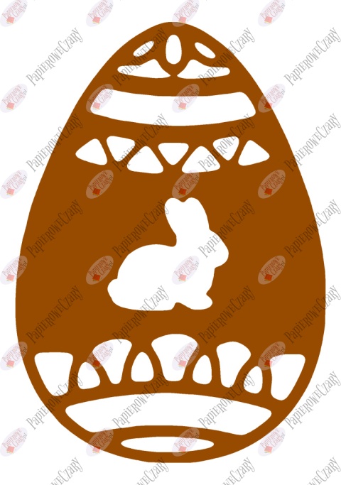 Jajko 8 Pisanka Dekoracje z papieru