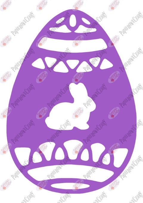 Jajko 8 Pisanka Dekoracje z papieru