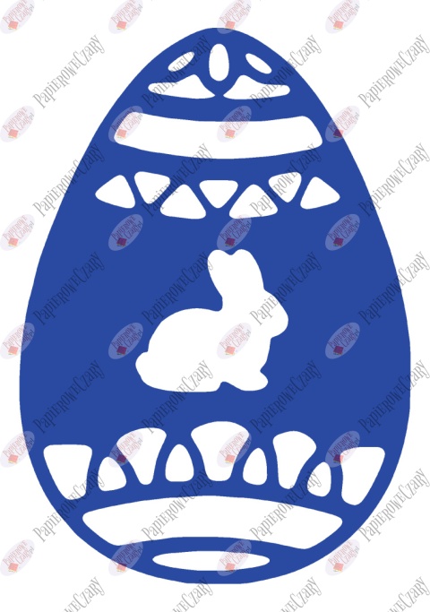 Jajko 8 Pisanka Dekoracje z papieru